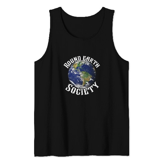 Round earth society Tank Tops