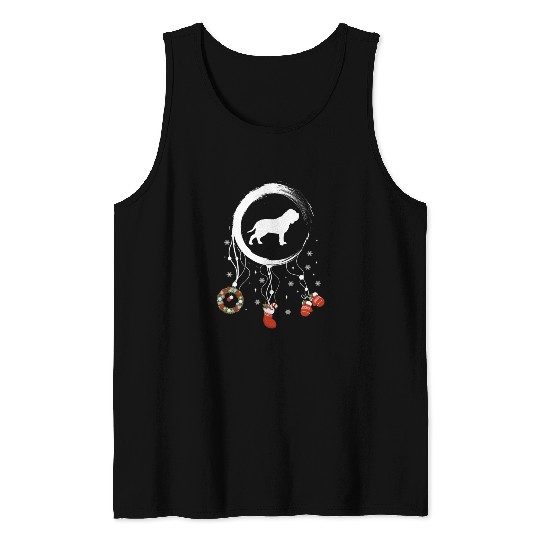 dog dreamcatcher Christmas Neapolitan Mastiff Tank Tops