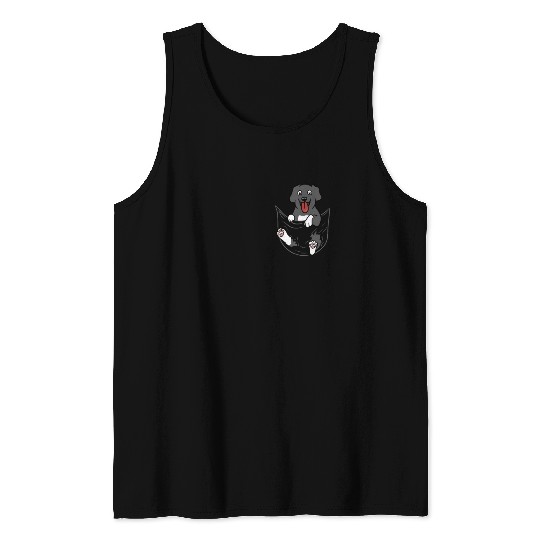 Great Dane Pocket Graphic Tank Tops