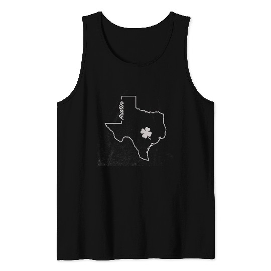 AUSTIN TEXAS SAINT Tank Tops