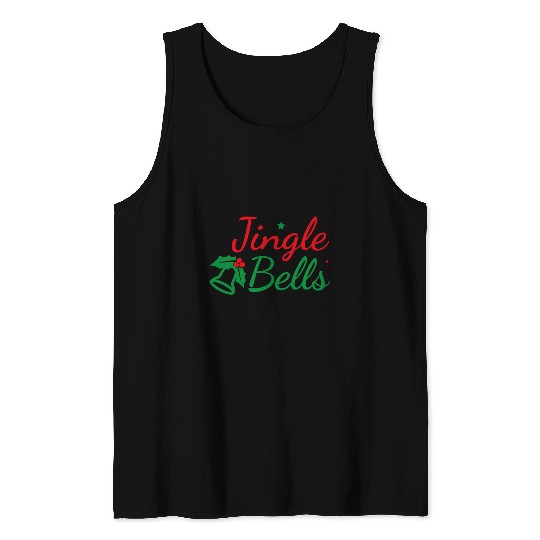 Jingle Bells - Marry Christmas Tank Tops