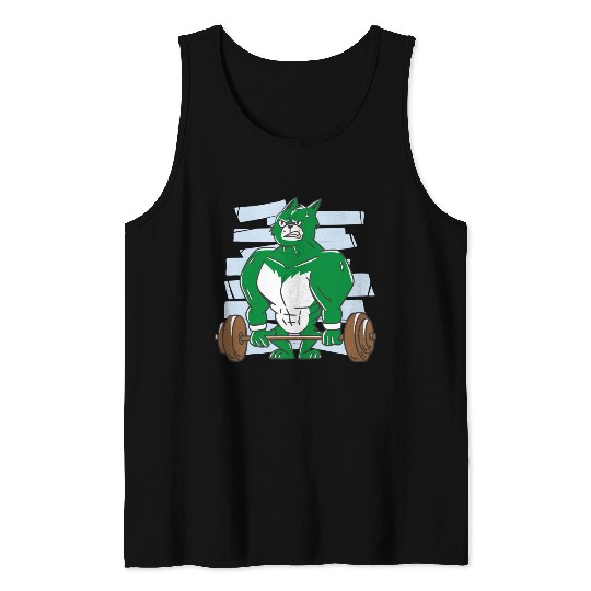 Pumping hulk. Gym Tank Tops