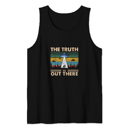 The Truth Is Out There Storm Raid Area 51 Alien Tank Tops