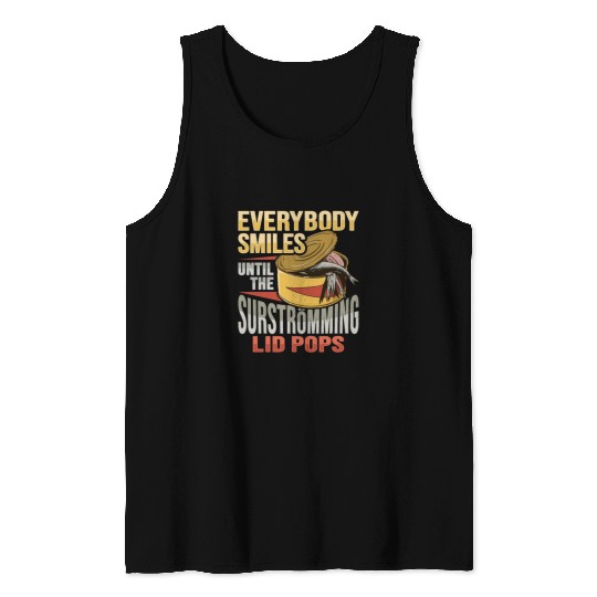 Canned Fish Surströmming Design for Swedish Fish Tank Tops