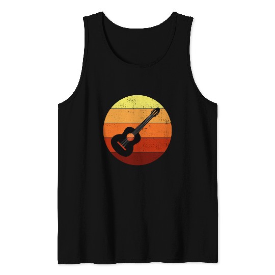 Acoustic Guitar Player Music Musician Guitarist Tank Tops