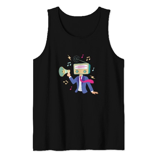 radiohead - funny Tank Tops
