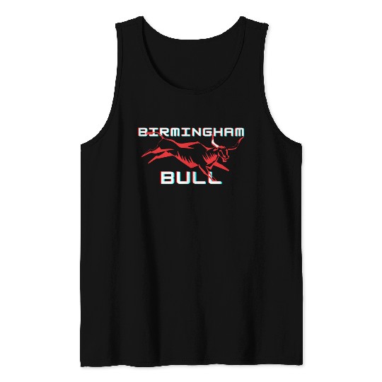 Birmingham bull Tank Tops