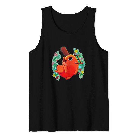 CUTE DEVIL DOG CHRISTMAS Tank Tops