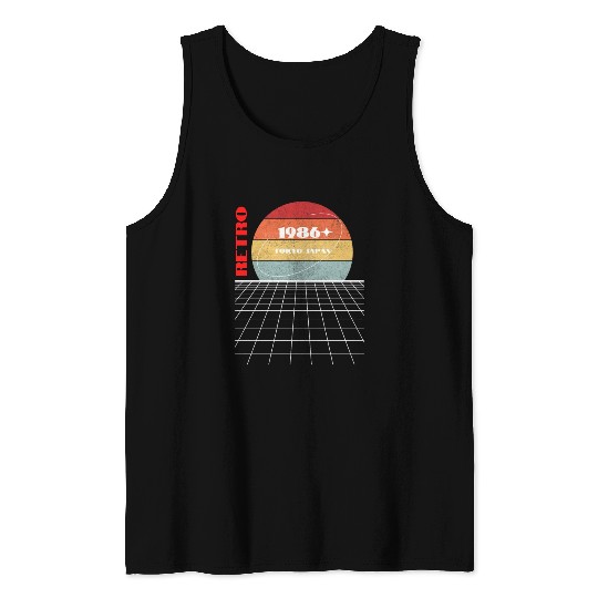 Retro 1986 Japan Tank Tops