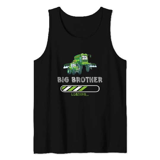 Big brother farmer tractor Tank Tops