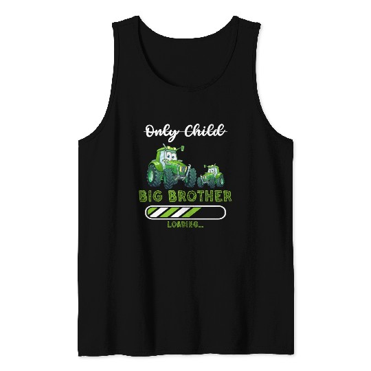 Big brother farmer tractor Tank Tops