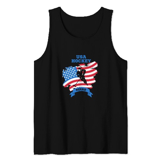 USA Hockey squad Tank Tops