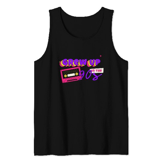 Grew up in the 90s - Nostalgia Tank Tops