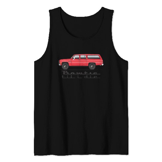 bowtie Cardinal Red Tank Tops