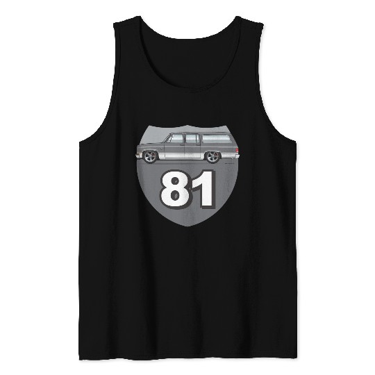 81 Charcoal Tank Tops
