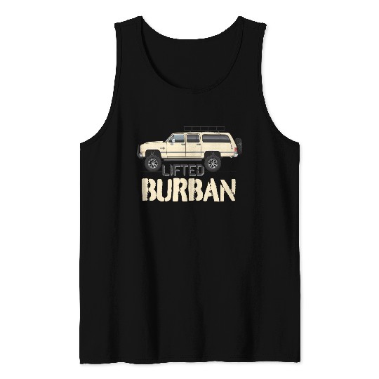 burban Santa Fe Tan Tank Tops