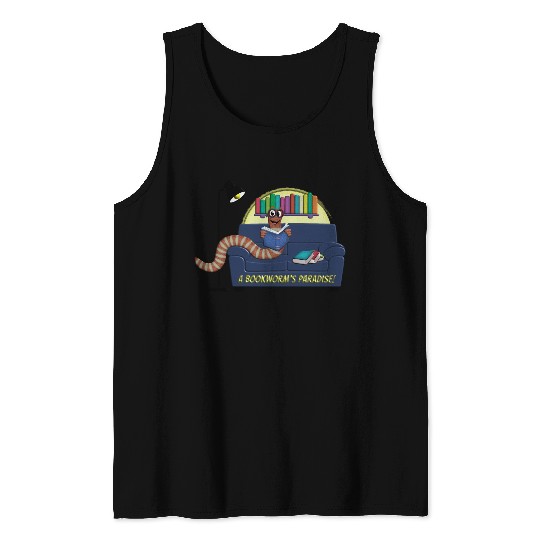 A Bookworm's Paradise Tank Tops