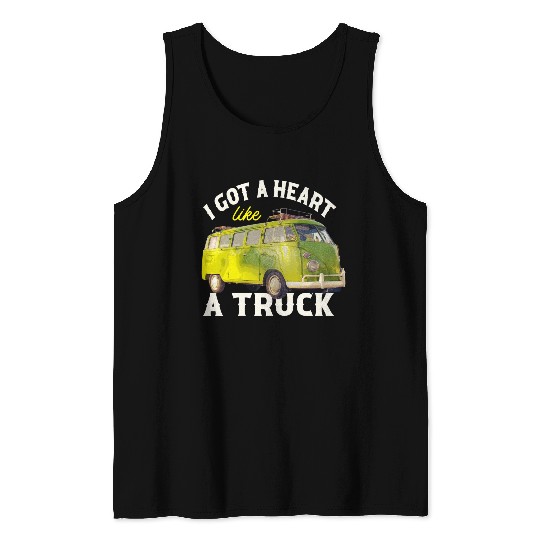 I Got A Heart Like A Truck Tank Tops