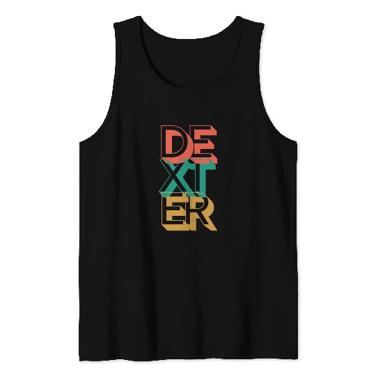 Retro Dexter Tank Tops