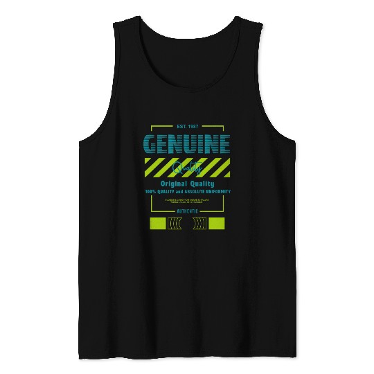 Genuine Streetwear Tank Tops