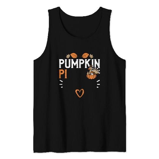 Pumpkin Pi - Thanksgiving Tank Tops