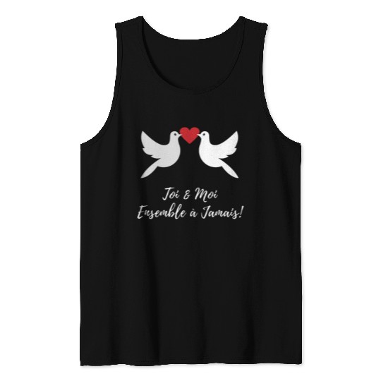 Idée cadeaux couples :Toi et moi ensemble à jamais Tank Tops