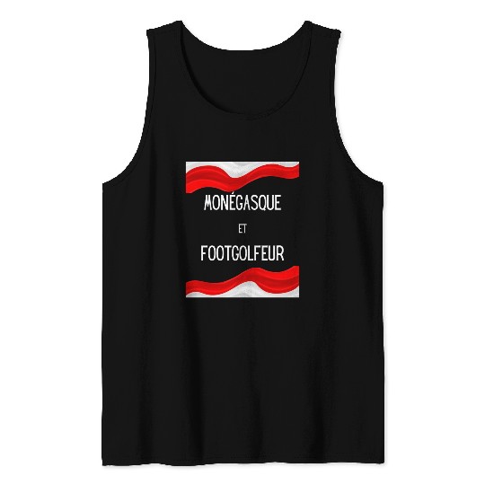 Monegasque et footgolfeur Tank Tops