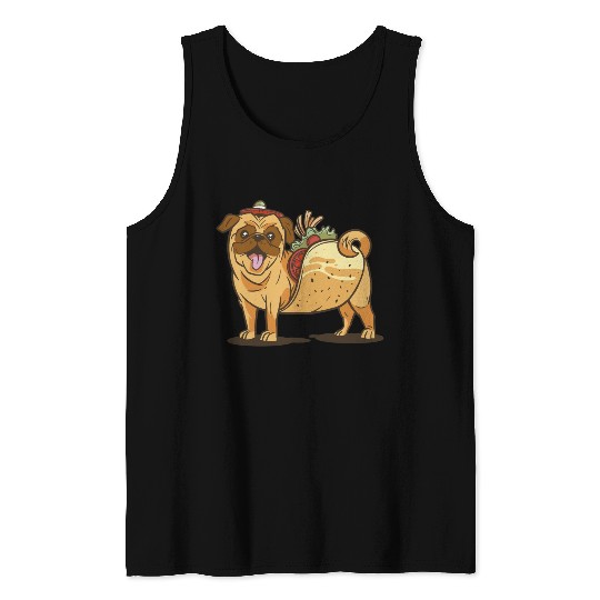 Mexican pug Tank Tops