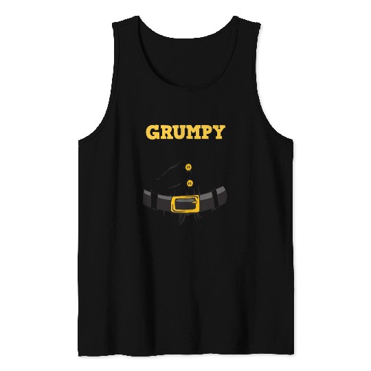 Grumpy Santa Claus - Ugly Christmas Tank Tops