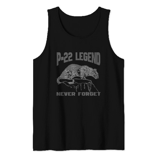 P22 MOUNTAIN LION SILVER LAKE NEVER FORGET Tank Tops