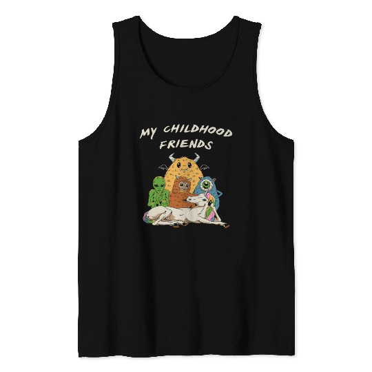 Imaginary Friends Club Tank Tops