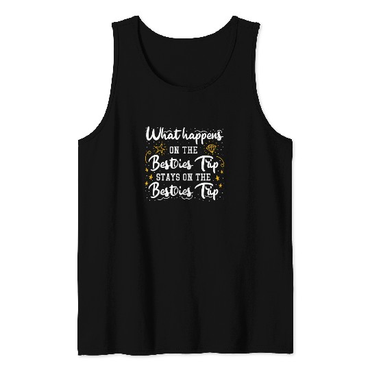 Besties Trip Vacation with Friends Spring Break Tank Tops