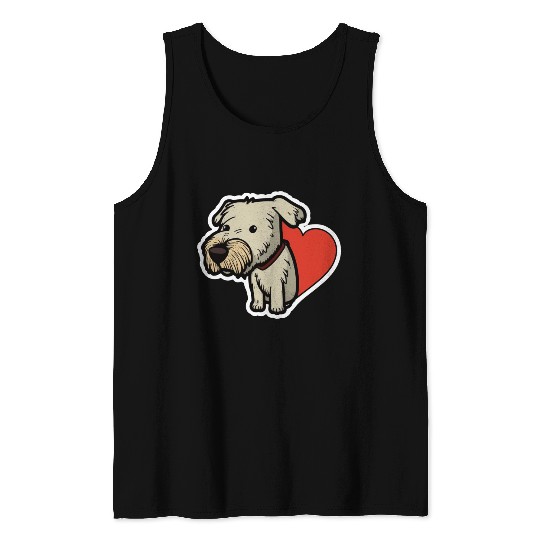 cute dog Tank Tops