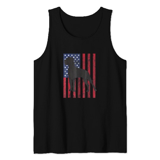 Great Dane Tank Tops Patriotic Gre