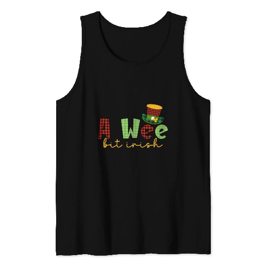 A Wee Bit Irish Sublimation Tank Tops