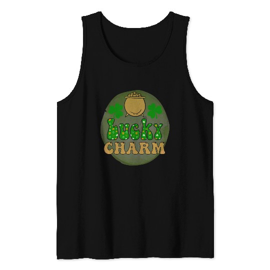 LuckyPatricks Day Sublimation Tank Tops