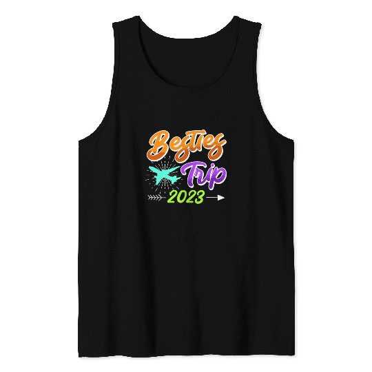 Besties Trip 2023 Vacation Friends Spring Break Tank Tops