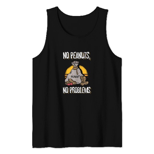 No Peanuts No Problems Peanut Allergic Tank Tops
