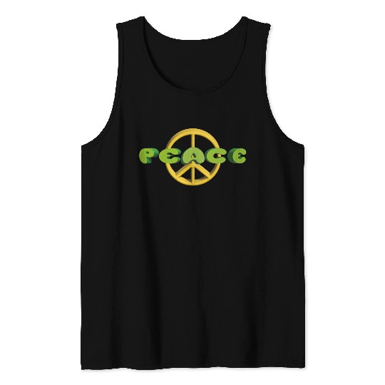 Peace on Earth Tank Tops
