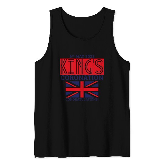 King’s Coronation, 6th May 2023 Congratulations, R Tank Tops