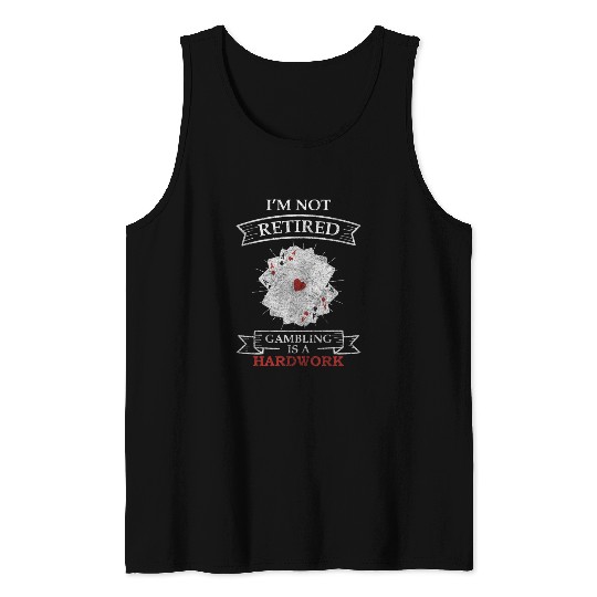 Casino Win Blackjack Game Tank Tops