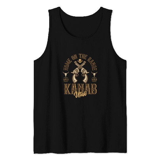 Kanab Utah wild west town Tank Tops