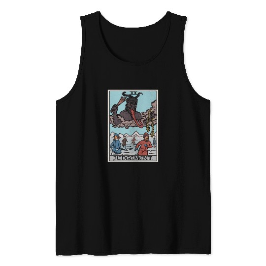 Judgement by Krampus Tank Tops