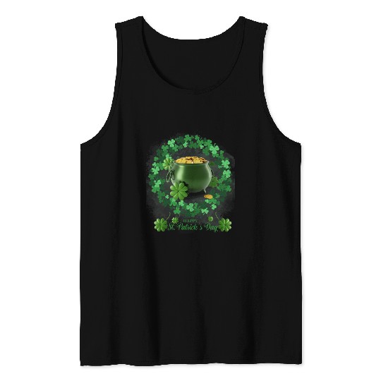 Irish Shamrock St Patrick's Day Cool Tank Tops