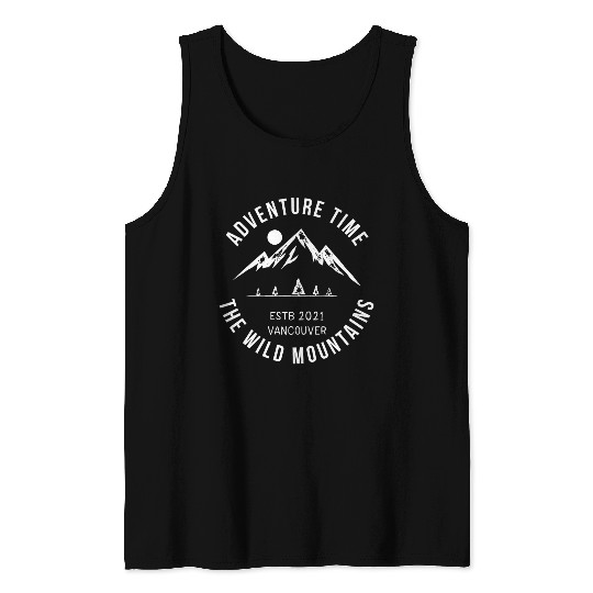 ADVENTURE TIME THE WILD MOUNTAINS Tank Tops
