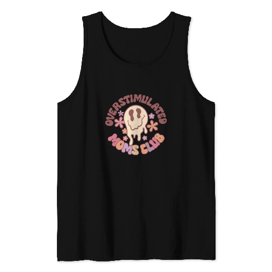 Overstimulated Moms Club Tank Tops