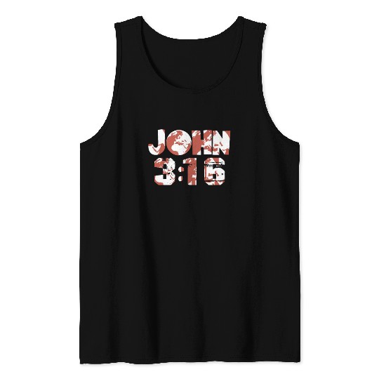 John 3-16 World Tank Tops