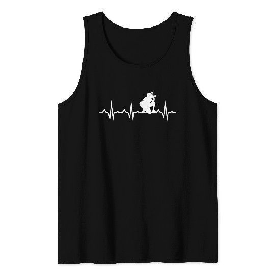 Funny Camera photography quote gift Tank Tops