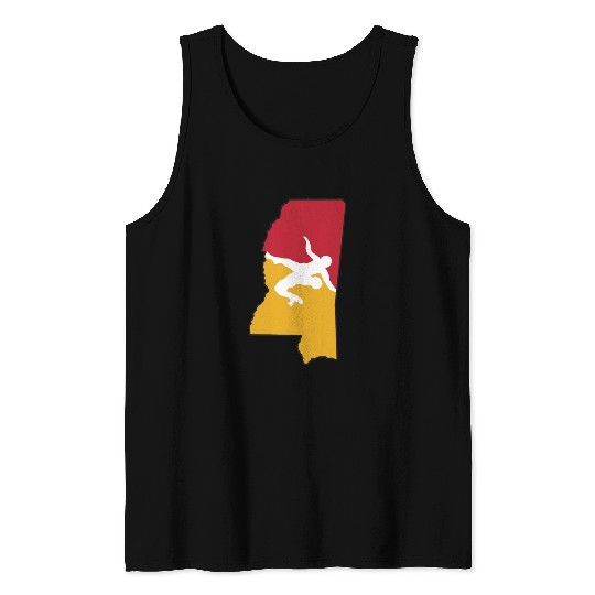Mississippi Wrestling Tank Tops