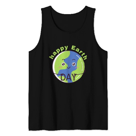 Happy Earth Day Tank Tops